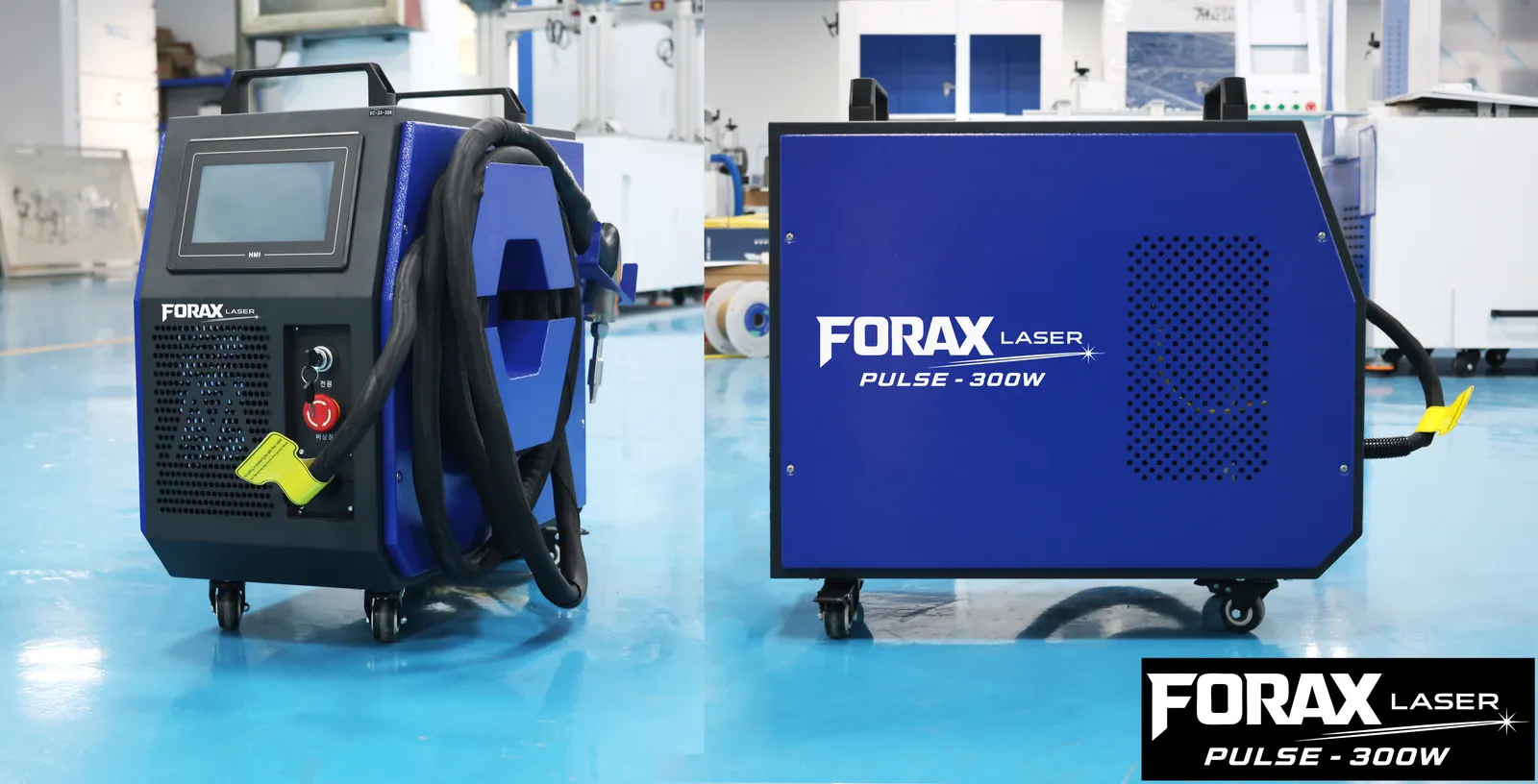 Nettoyeuse laser pulsée Forax Pulse 300 W.