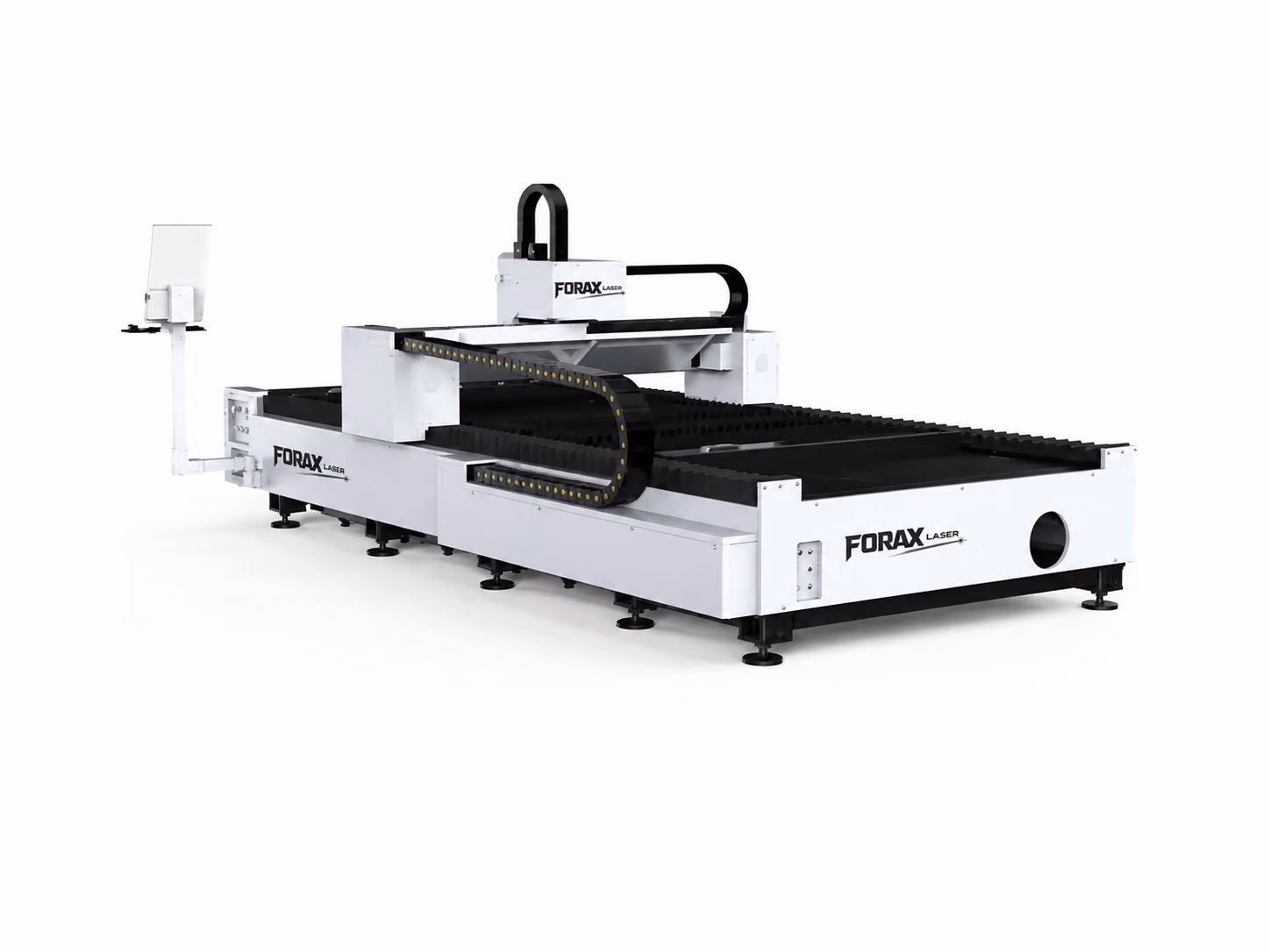 Photo officielle d'une table de decoupe laser Forax.